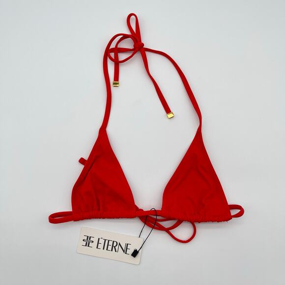 Eterne | NWT Isla Bikini Top in Poppy XS - Picture 2 of 7